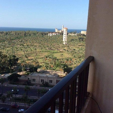 Sea & Garden View At Al-Muntazh Towers - إطلاله علي البحر و حدائق قصر المنتزه Apartment Alexandria Exterior foto